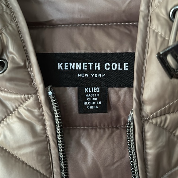 Kenneth Cole Tan Puffer Jacket XL - Picture 6 of 7